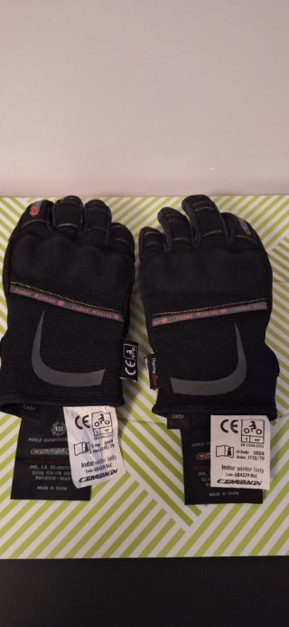 Guantes Moto Indar Lady Negros Talla XS