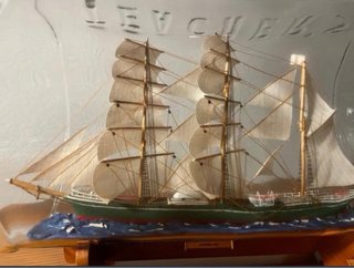 Barco en Botella Rickmer Rickmers - Hamburgo