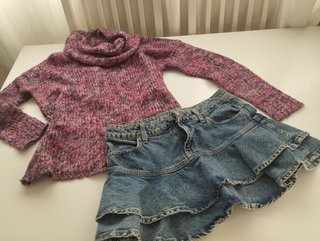 Lote  de ropa t.l de varias marcas