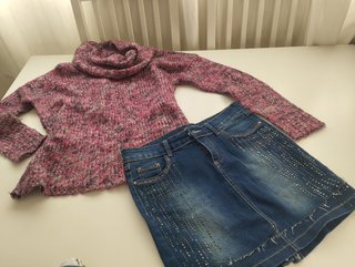 Lote  de ropa t.l de varias marcas