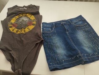 Lote  de ropa t.l de varias marcas