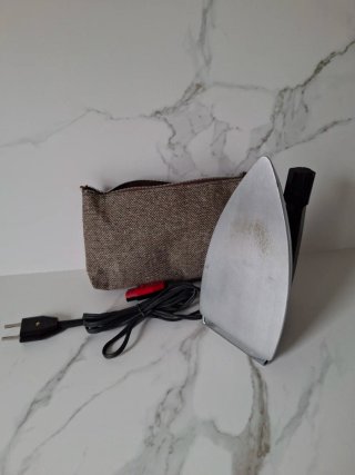 Plancha de viaje vintage