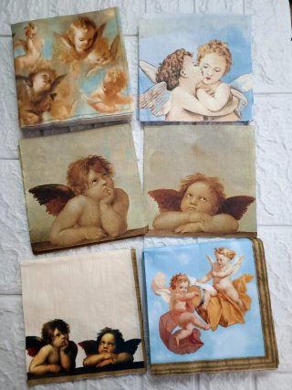Set Tovaglioli Angeli