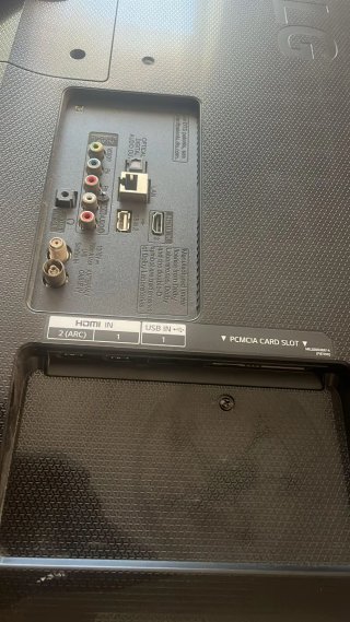 Televisión LG 43" Negra