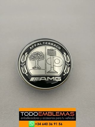Logo AMG negro capot nuevo