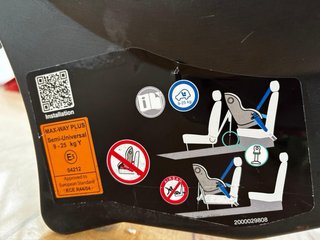 Britax Römer Max-Way Plus Silla Coche Contramarcha
