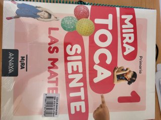 Libros de texto 1° de primaria.