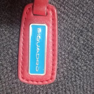 Borsa Piquadro Pelle Rossa Vintage