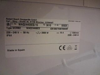 Lavadora Bosch para piezas WAQ24468ES
