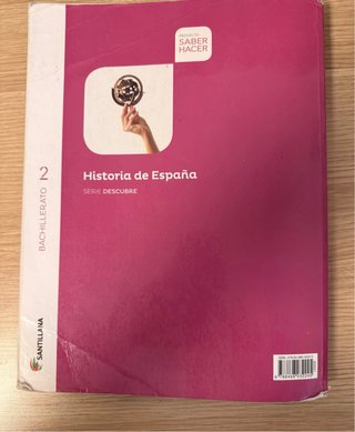 HISTORIA DE ESPAÑA SERIE DESCUBRE 2 BACHILLERATO
