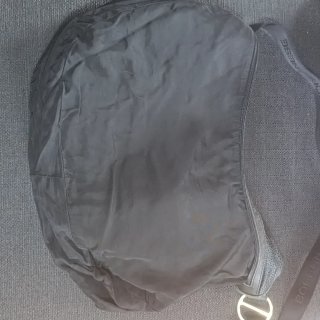 Borbonese Borsa Vintage Nylon Grigio
