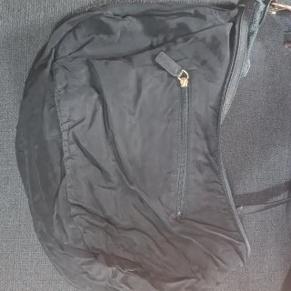 Borbonese Borsa Vintage Nylon Grigio