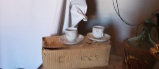 Juego de café antiguo