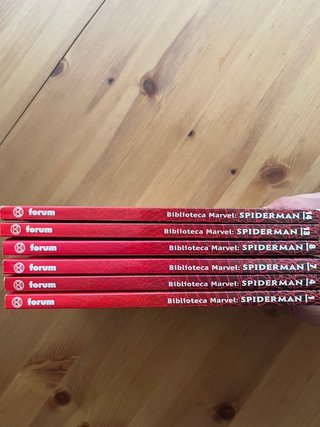 Lote de seis cómics de Spiderman clásico