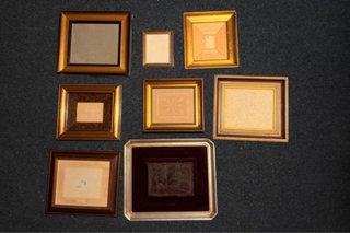 Cornici per foto in legno e quadro