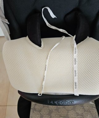 Colchoneta Bugaboo Dragonfly Giraffa blanca e blu