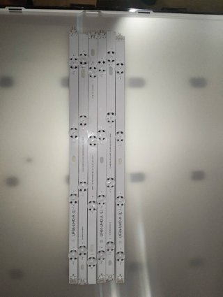 Tiras LED TV LG 43 Pulgadas UF64-UHD-A