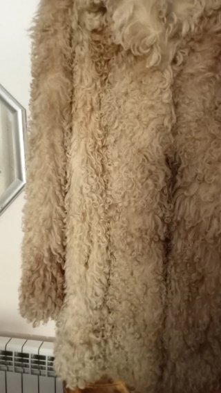 Abrigo chaquetón borrego mujer señora talla única