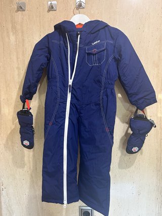 Mono de esquí Wedze azul para niño. Talla 4 años
