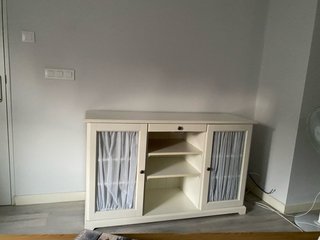 Aparador blanco de madera