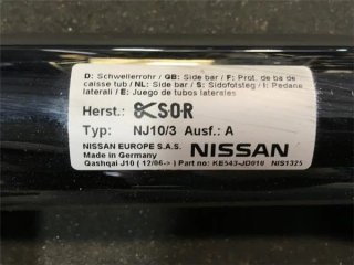 Estriberas laterales nissan qashqai j10