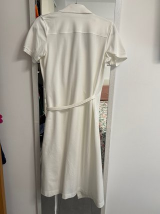 Vestido Lacoste Blanco Talla M