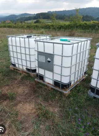 Lote 10 depósitos 1000L usados y limpios