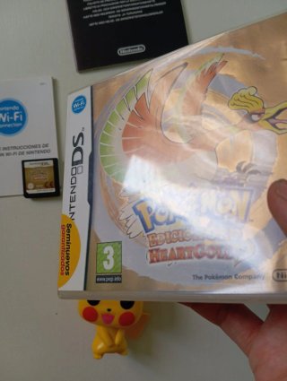 Pokémon Oro HeartGold - Nintendo DS sin manual