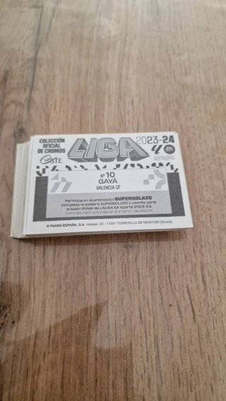 Cromos La Liga Este 2023-2024
