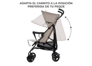 Silla de paseo bebé plegable color beige