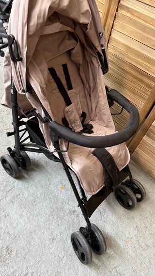 Silla de paseo bebé plegable color beige