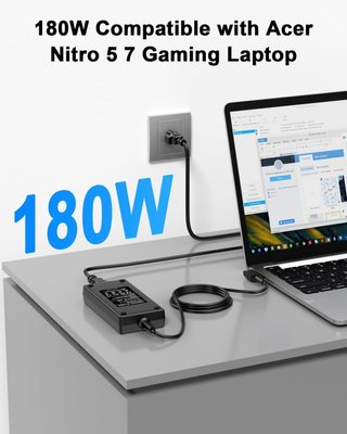 XINTALA 19.5V 9.23A 180W Acer Gamer Nitro Predator