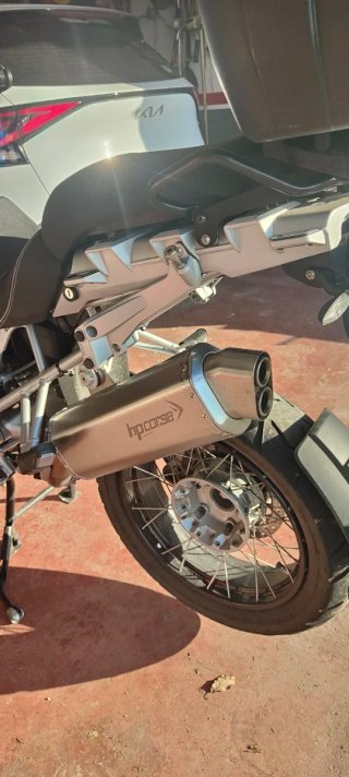 Tubo de escape HP Corse Titanium BMW 1200GS