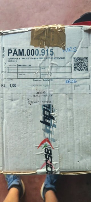 Tubo de escape HP Corse Titanium BMW 1200GS