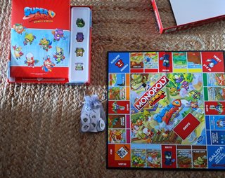 Monopoly Junior Super Zings Juego de Mesa