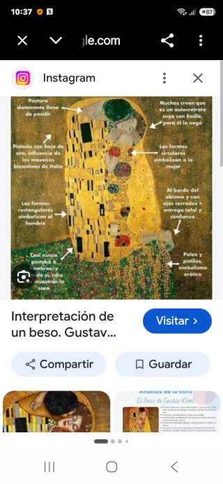 Cuadro El Beso Gustav Klimt