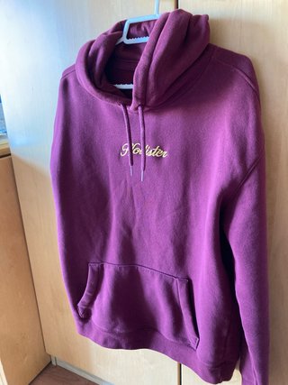 Sudadera Hollister Granate Talla S