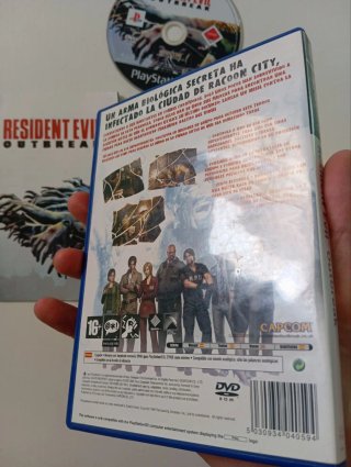 Resident Evil Outbreak PS2 completo