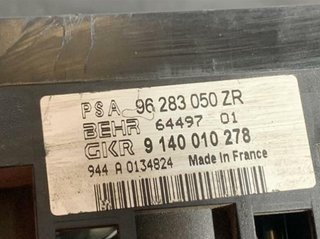 60450 96283050zr mando calefacción peugeot 206 1.4