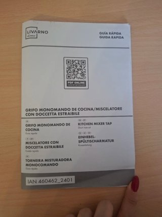 Livarno Miscelatore Cucina Doccetta Estraibile