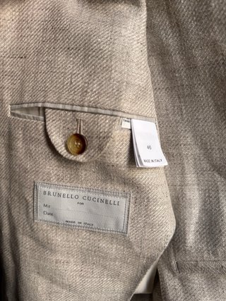 Abito in lino Brunello Cucinelli Beige