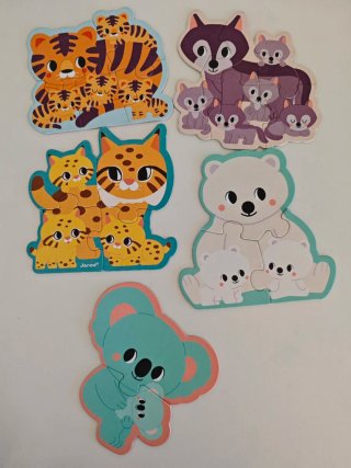 Puzle Janod Evolutivo Animales 08625