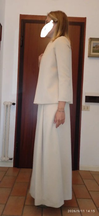 Abito da sposa e sera sartoriale tg.42