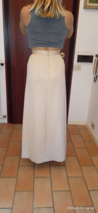 Abito da sposa e sera sartoriale tg.42