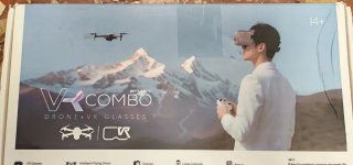 Dron con Gafas VR Combo Inteligente