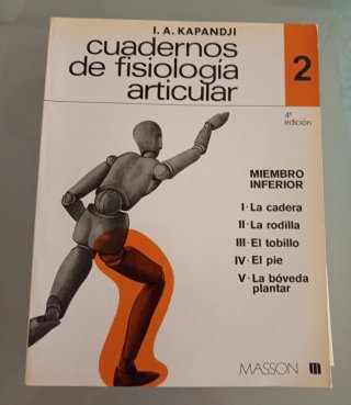 Libros de Fisiologia articular. KAPANDJI