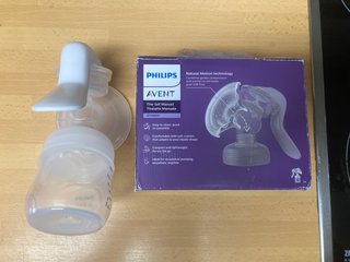 Sacaleches Manual Philips Avent