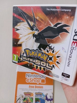 Pokémon Ultrasol Nintendo 3DS completo