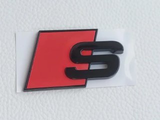 Logo Emblema Audi Sline Pegatina Maletero A3 A4 A5