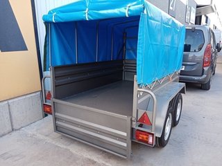 NUEVO: Remolque 2 ejes 750 kg con freno
